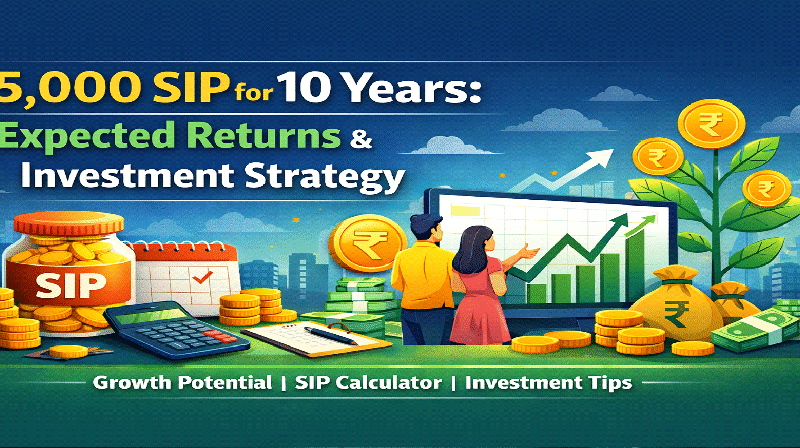5,000 SIP for 10 years