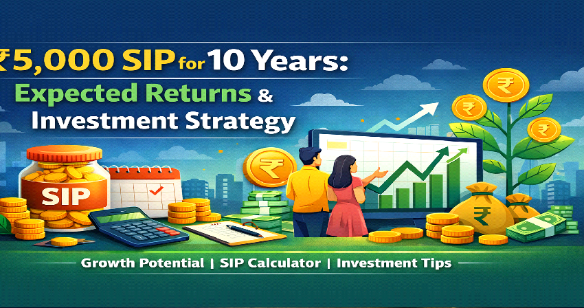 5,000 SIP for 10 years